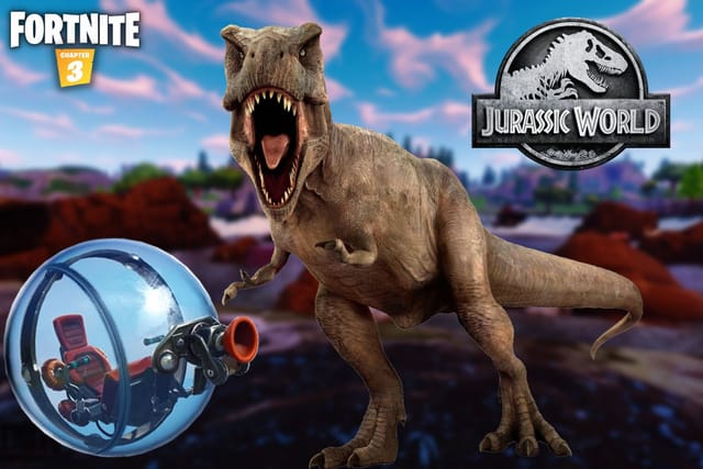 Fortnite leak teases collaboration with Jurassic Park