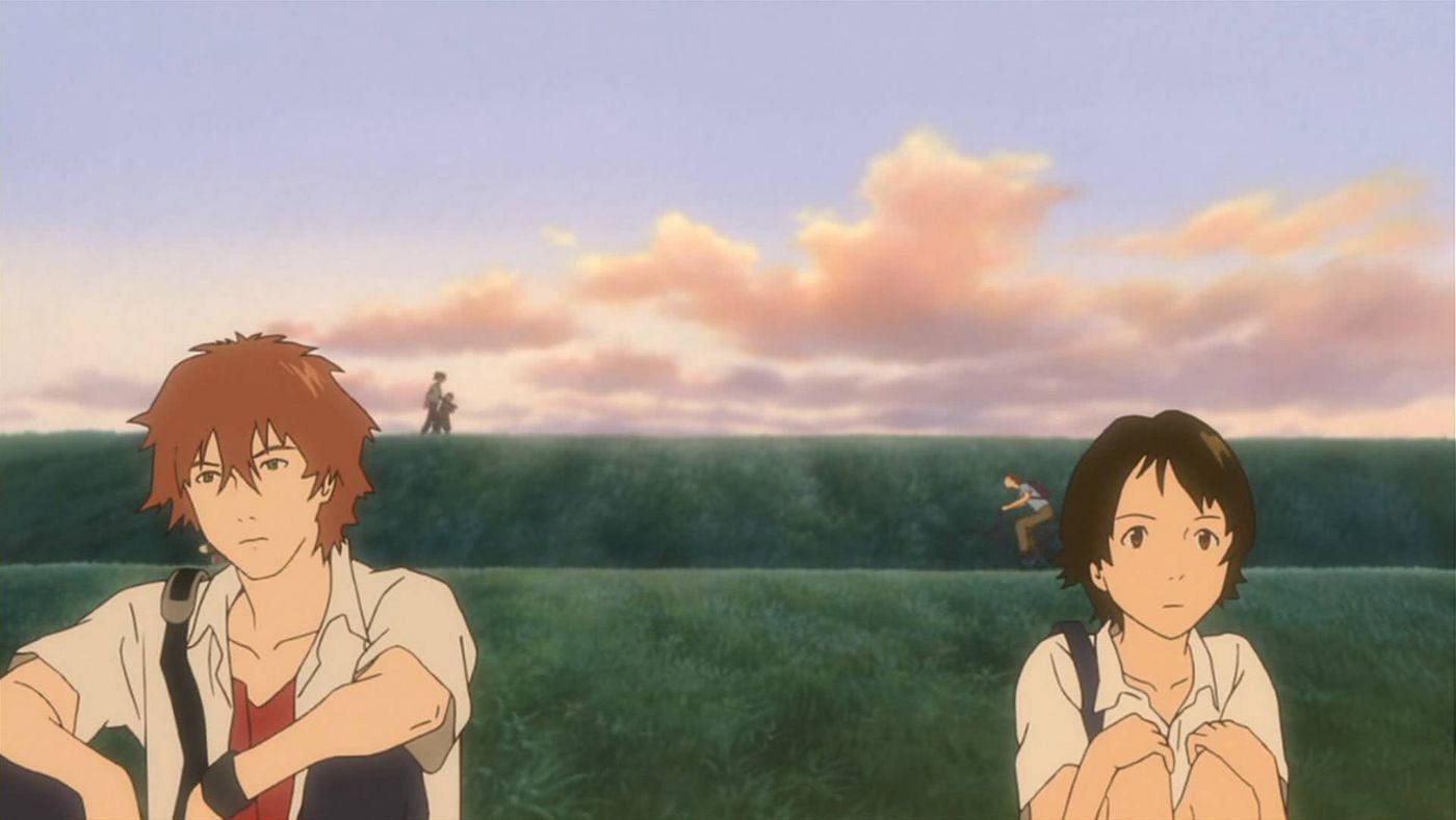 Makoto Konno and Chiaki Mamiya, as seen in The Girl Who Leapt Through Time (Image via Madhouse)