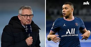 "Not overly surprised" – Gary Lineker reacts as Kylian Mbappe decides to continue at PSG despite interest from Real Madrid