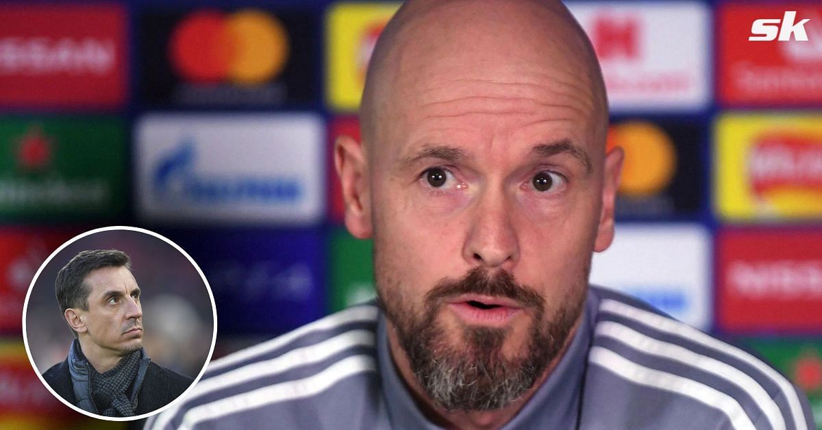 Gary Neville suggests Erik Ten Hag unload Harry Maguire and Bruno Fernandes in the transfer window