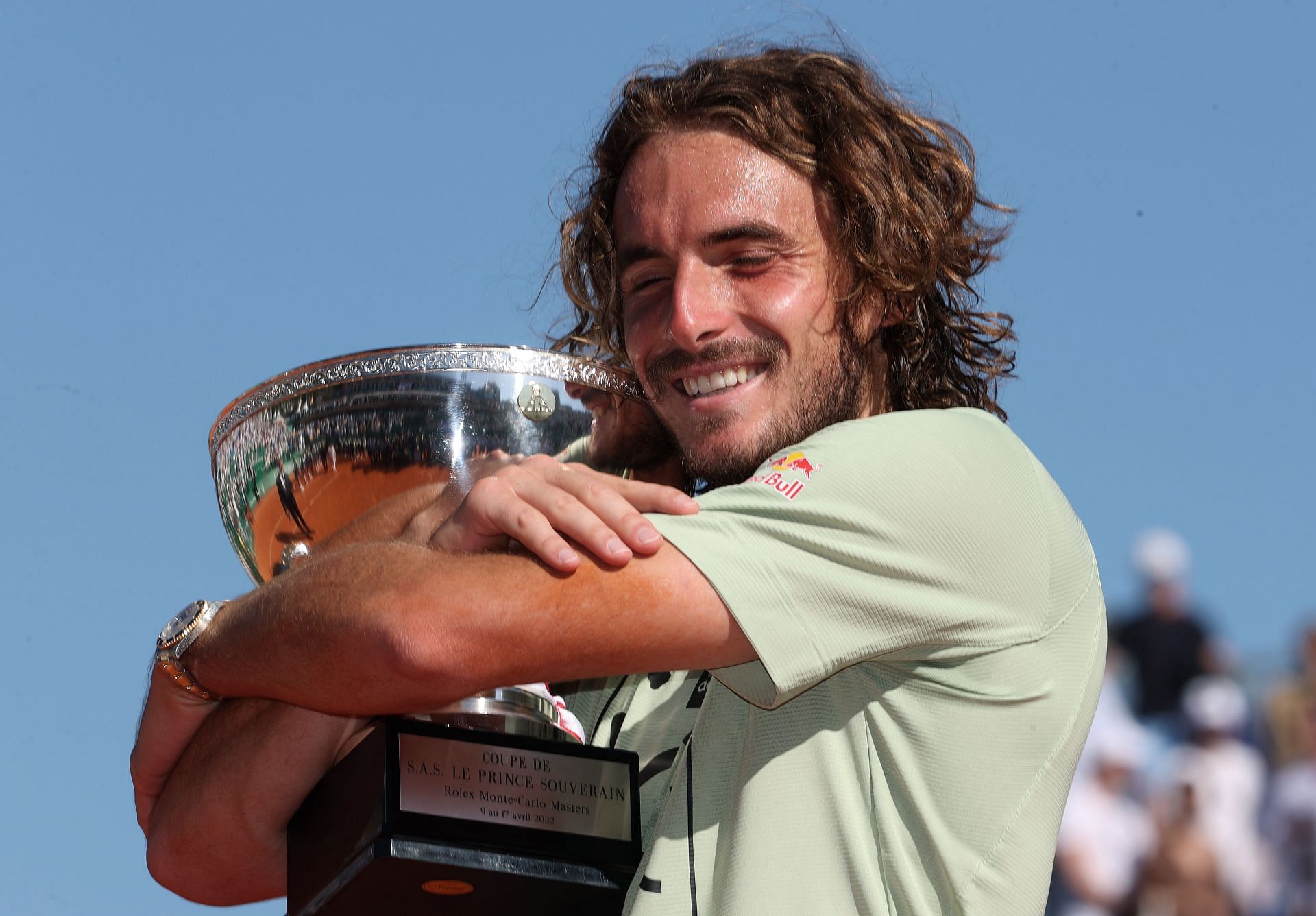 Stefanos Tsitsipas at the 2022 Monte-Carlo Masters