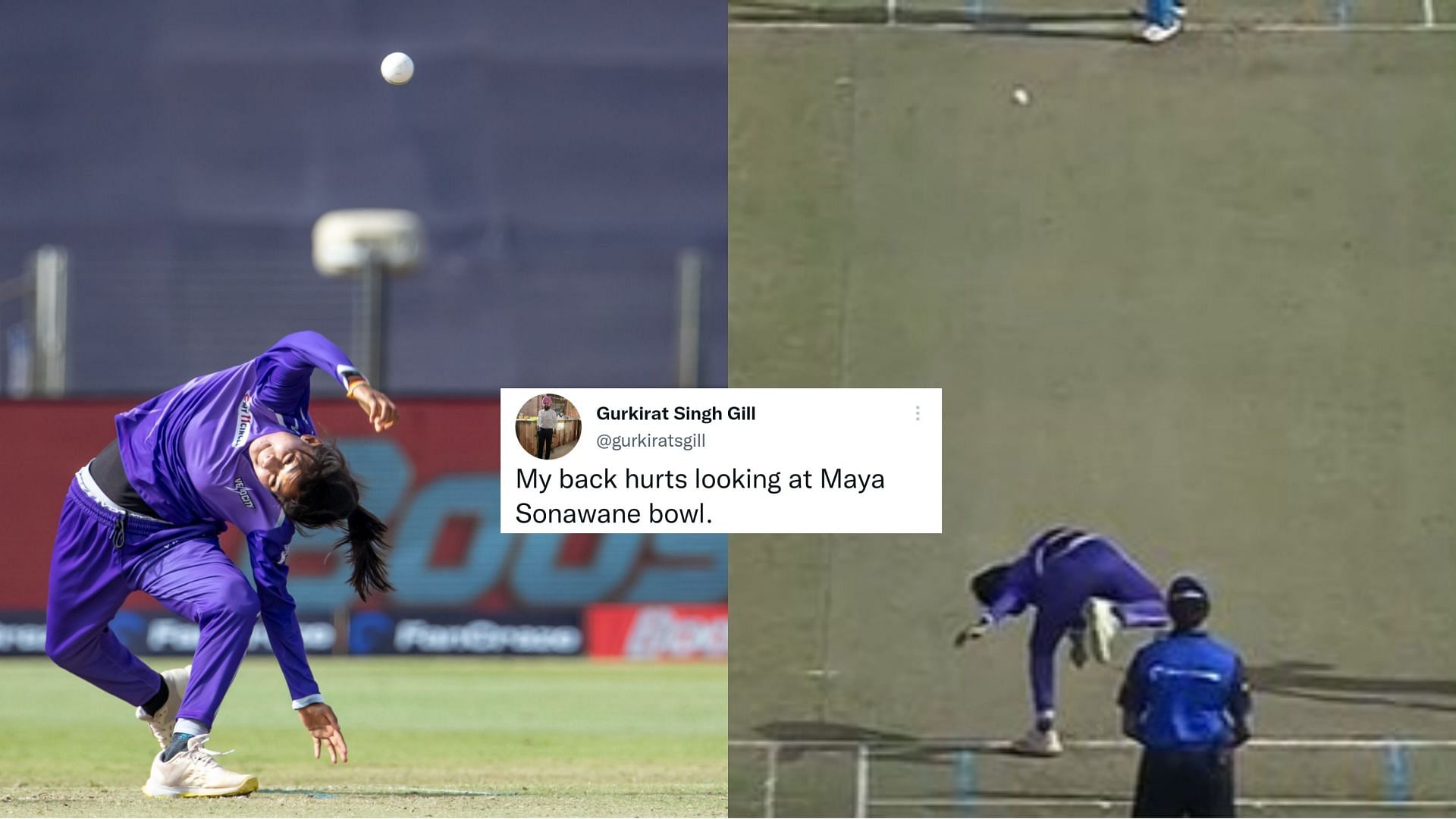 Maya Sonawane bowled a couple of overs for Velocity earlier on Tuesday in the Women&#039;s T20 Challenge 2022 (Image Source: Twitter)