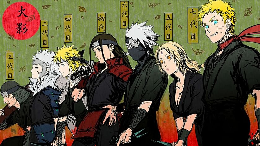 Los 7 Hokage de Konoha