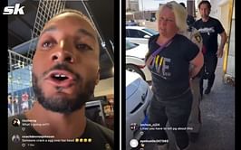 Video: White woman 'claiming' to be black harasses Clippers guard Norman Powell, later gets arrested as police tell her to "Shut the f**k up" on the player's Instagram live