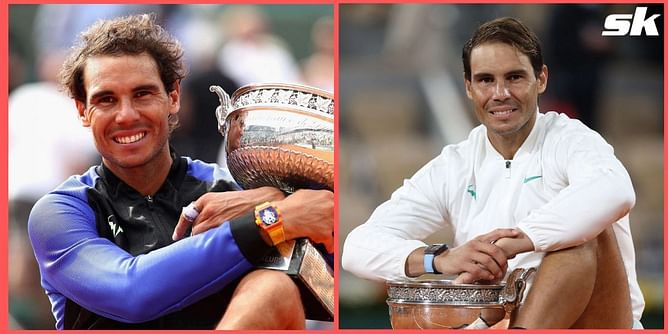 4 instances when Rafael Nadal won the French Open without dropping a set
