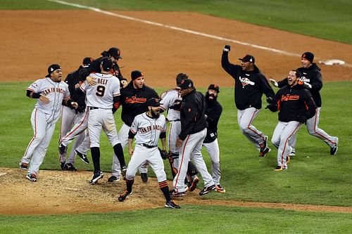 MLB World Series - San Francisco Giants v Detroit Tigers - Game 4