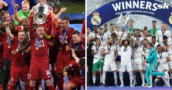 5 clubs who have won most Champions League titles