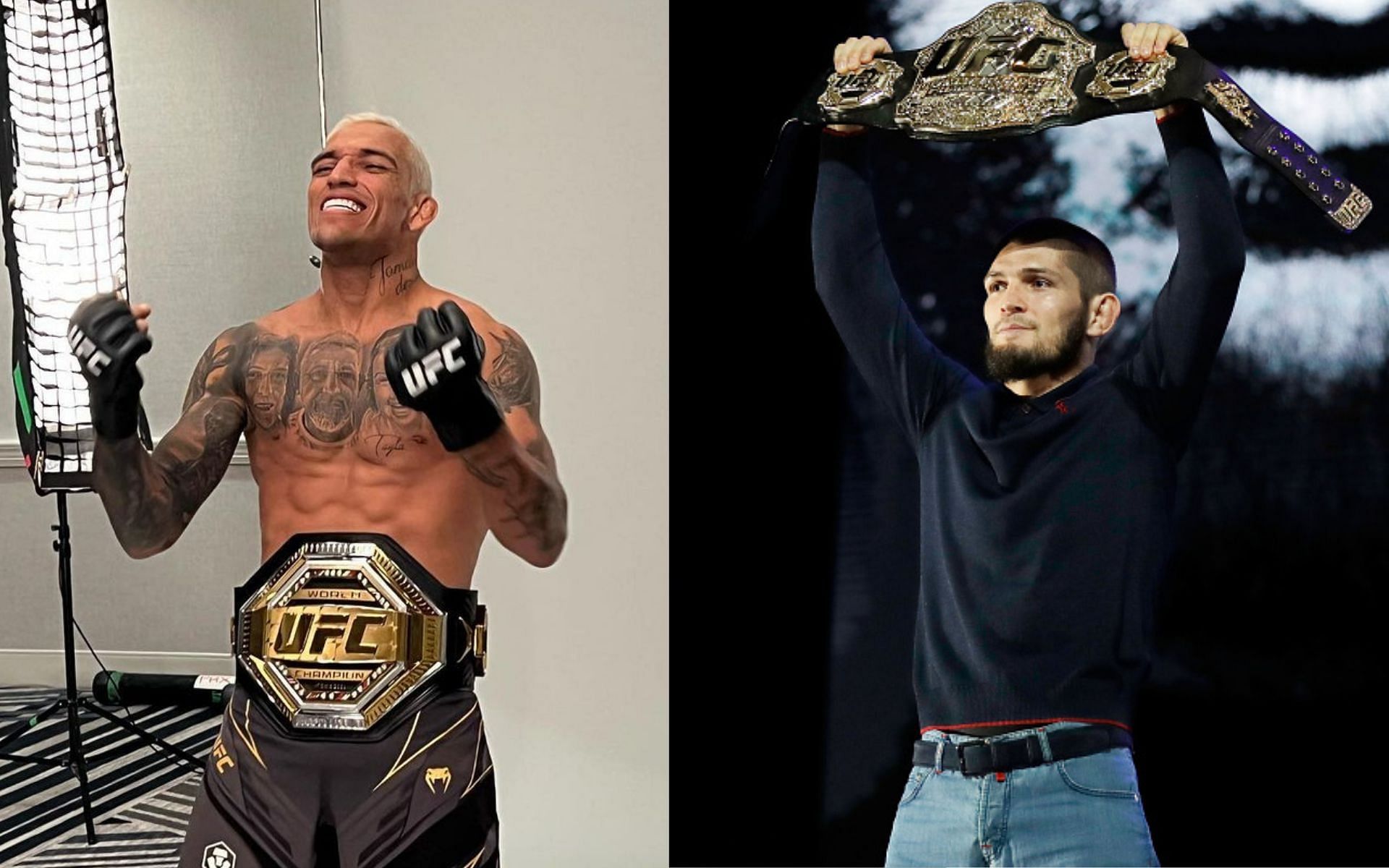 Pertempuran Khabib Nurmagomedov ada di pikiran Charles Oliveira ‘sudah lama’