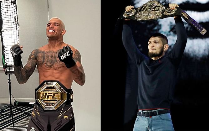 Khabib Nurmagomedov's fight was on Charles Oliveira's mind "a long time ago"