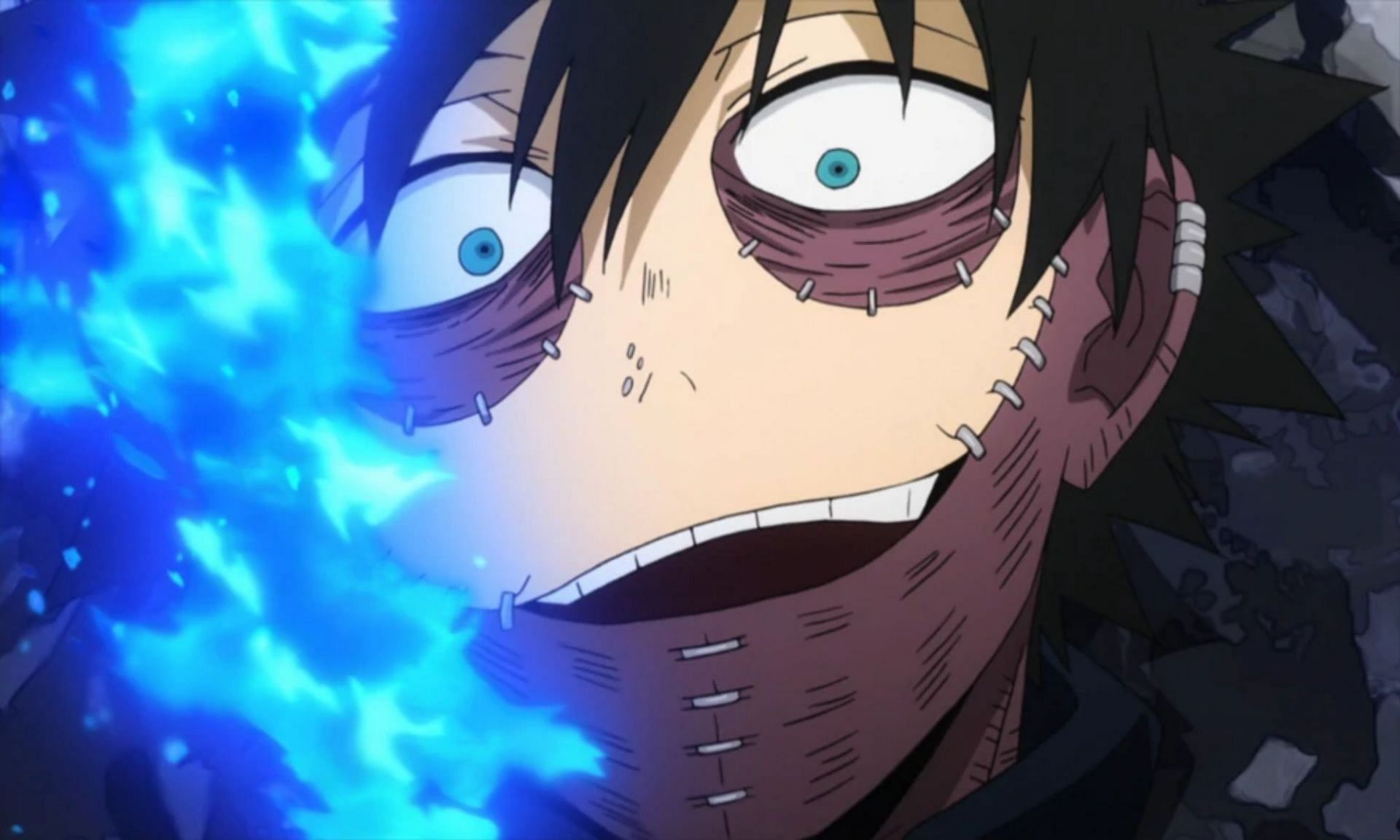 Dabi is certainly a piece of work (Image via Studio Bones)