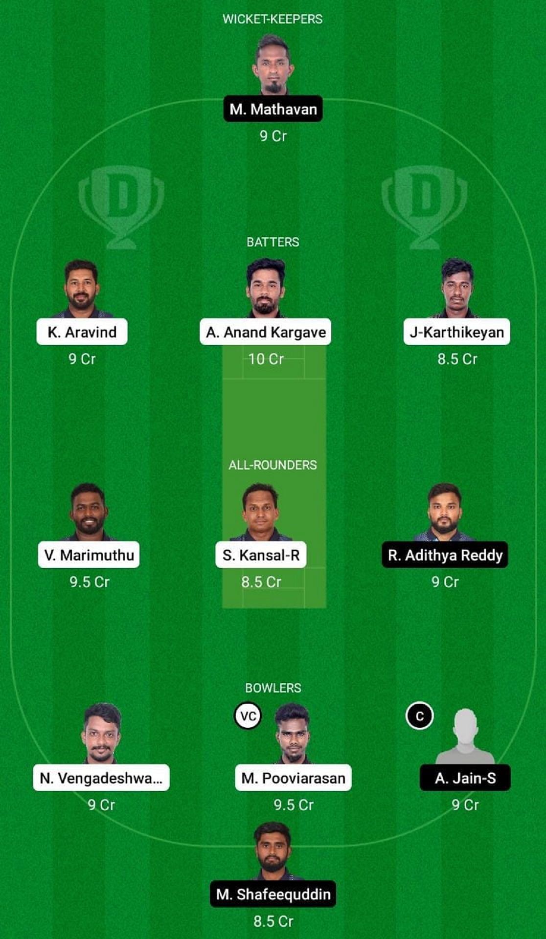 AVE vs SMA Dream11 Fantasy Suggestion #2