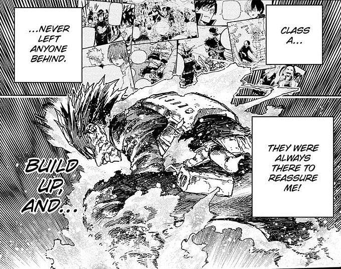 My Hero Academia Chapter The Battle Between Shoto And Dabi Reaches An Emotional Climax