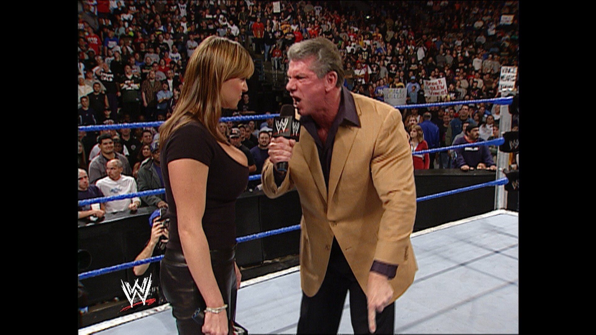 Stephanie McMahon and Mr. McMahon