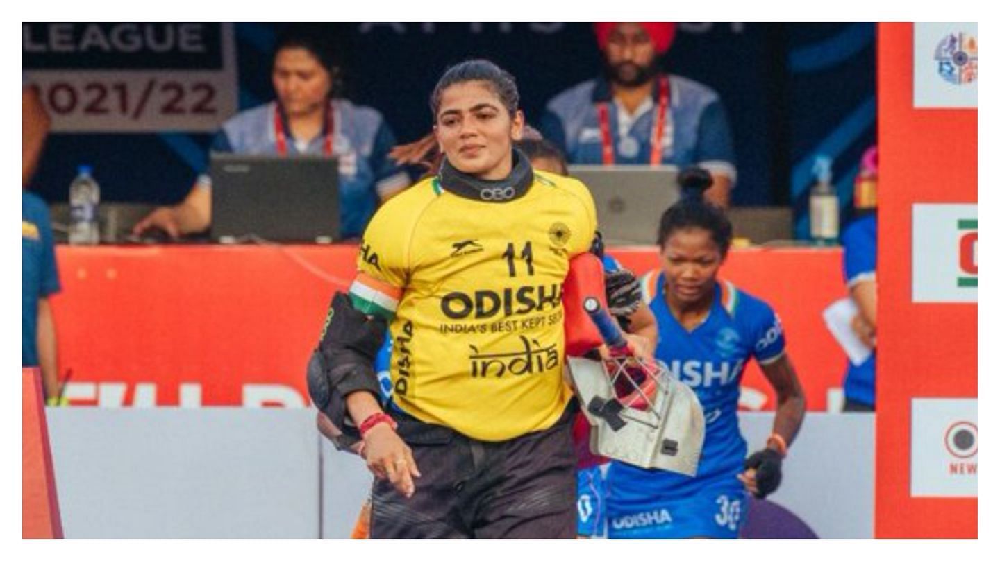 Indian goalkeeper Savita Punia (Pic Credit: Savita Punia twitter)