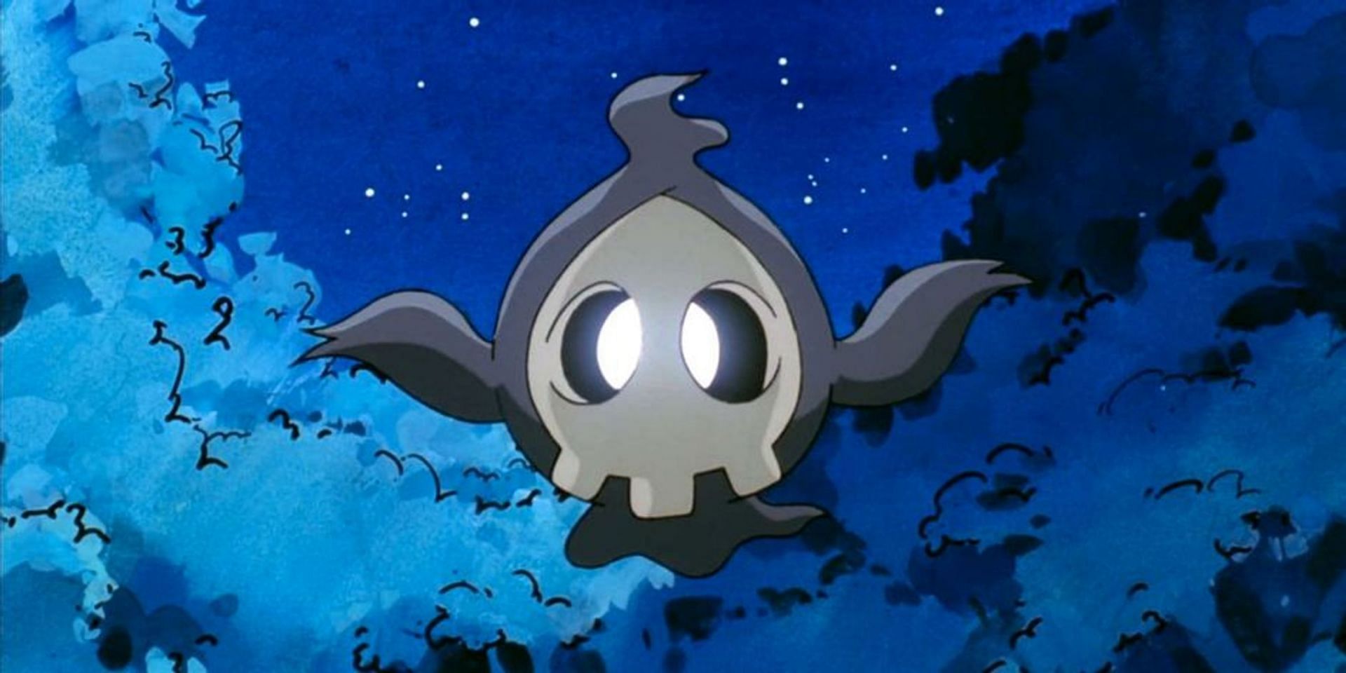 Duskull as it appears in the anime (Image via The Pokemon Company)