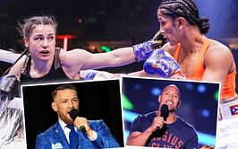 "Take a bow ladies!" - Conor McGregor, Dwayne 'The Rock' Johnson, and others react to historic Amanda Serrano vs. Katie Taylor fight