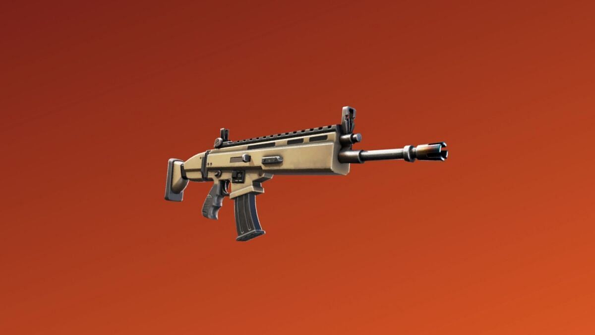 Fortnite SCAR (Image via Epic Games)