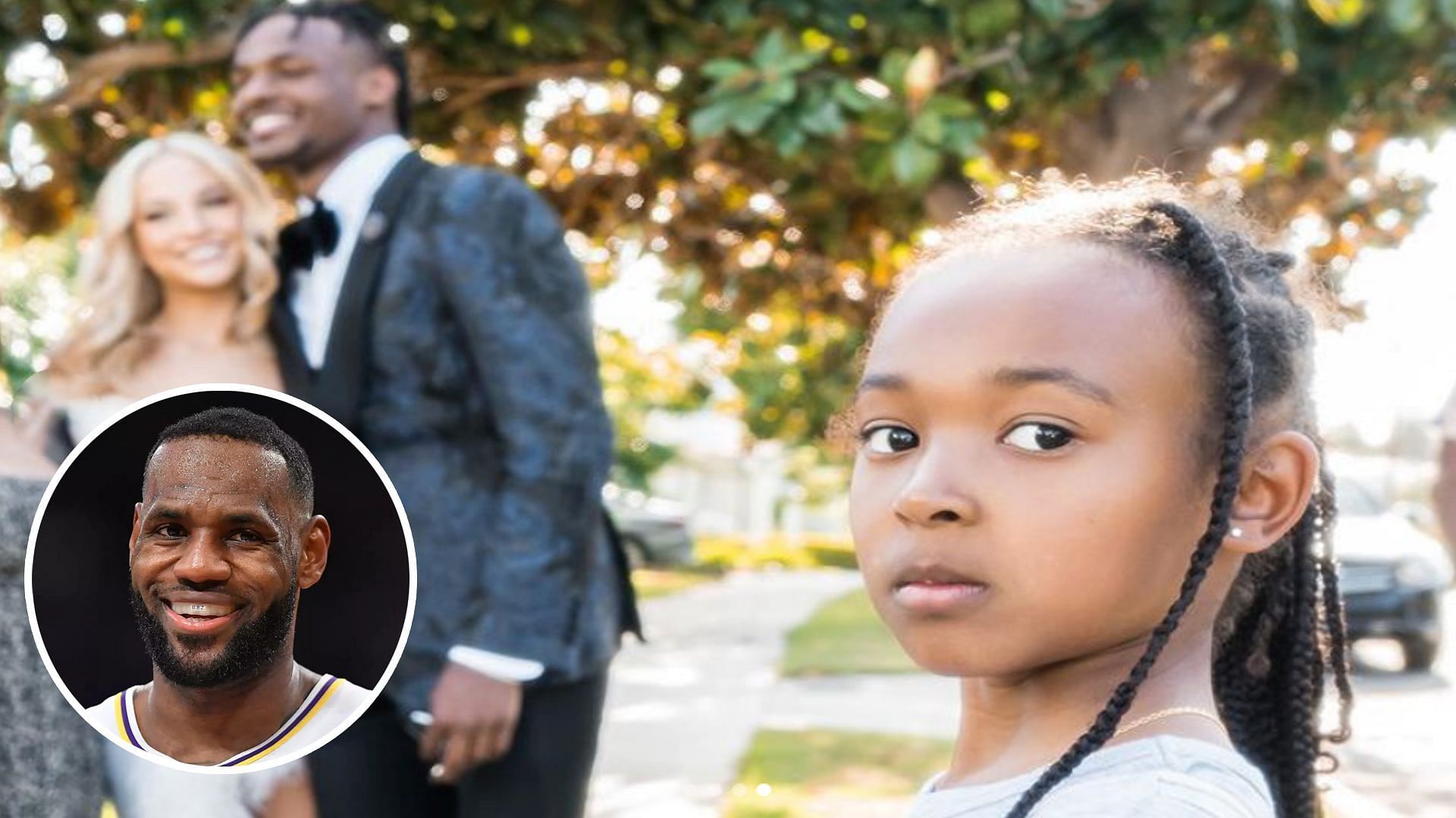 LeBron James hilariously reacts to Zhuri&#039;s picture on Savannah James&#039; post about Bronny&#039;s prom