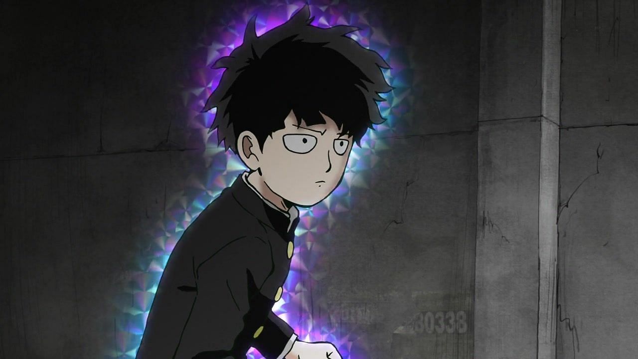 Shigeo as seen in the Mob Psycho 100 anime (Image via Bones Studios)