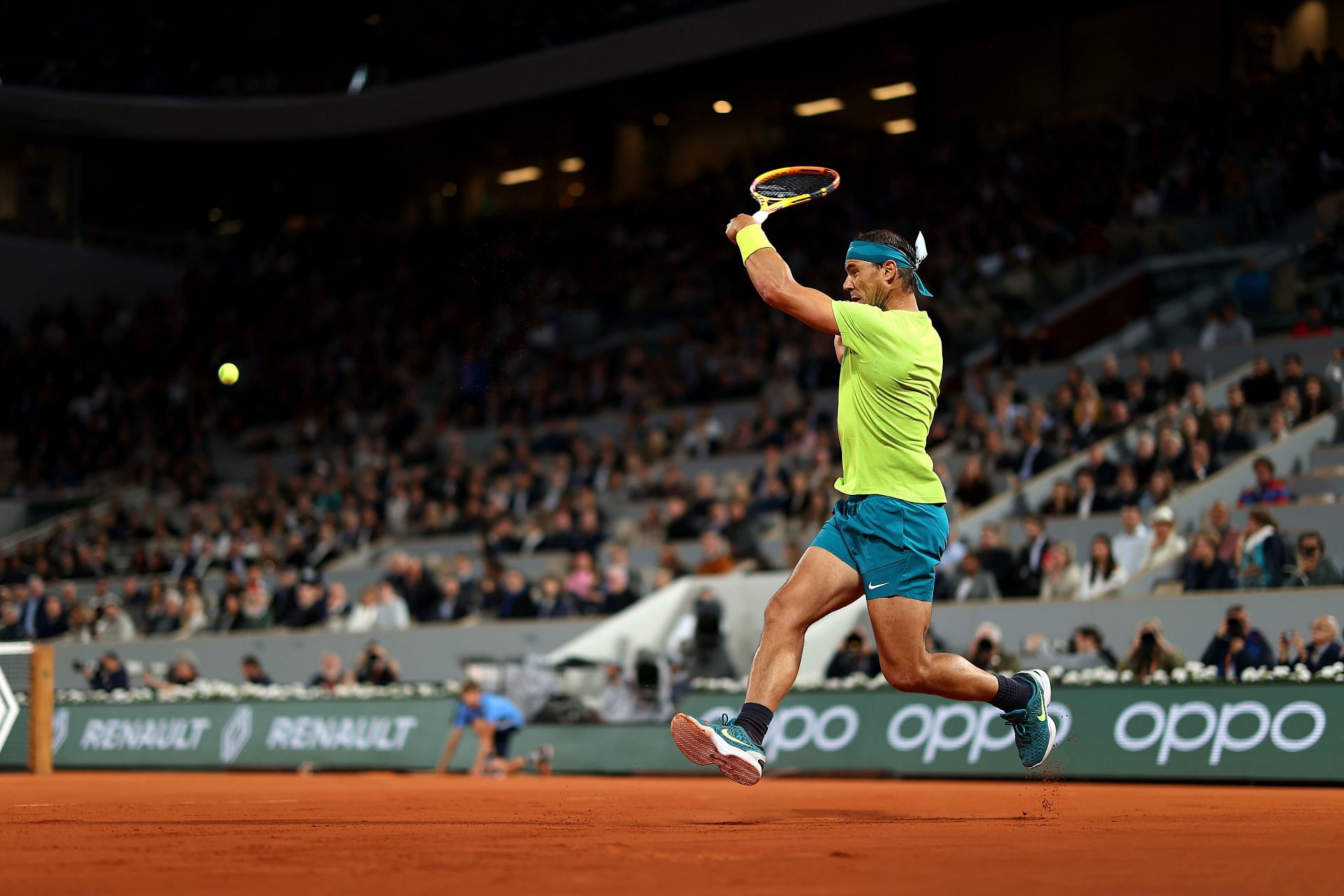 Nadal at the 2022 French Open