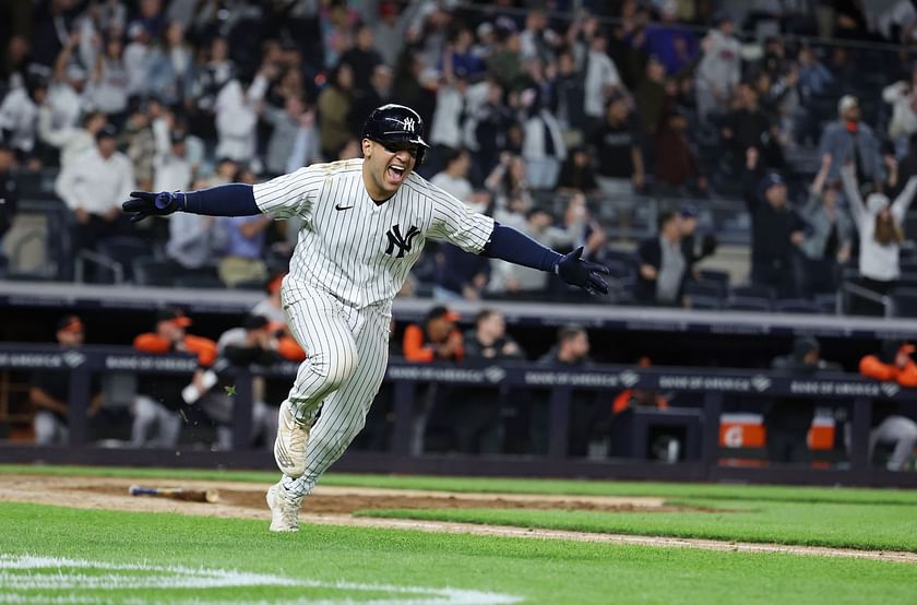 Yankees' Jose Trevino hits walk-off single on late father's birthday: 'Just  like in the backyard' 