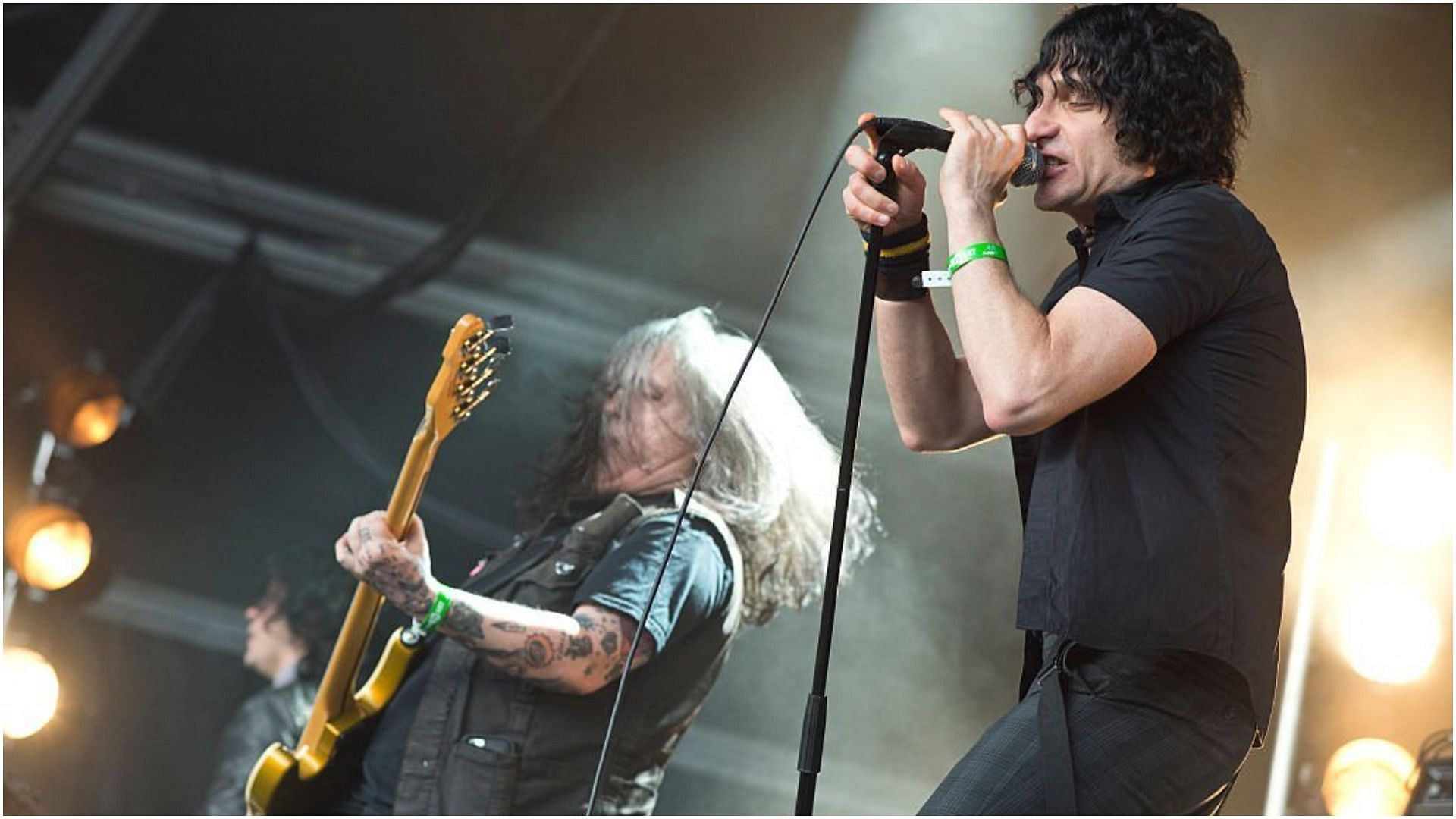 Pyro was the founding member of the band D-Generation (Image via Jordi Vidal/Getty Images)