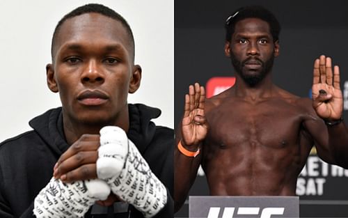 Israel Adesanya (left); Jared Cannonier (right)