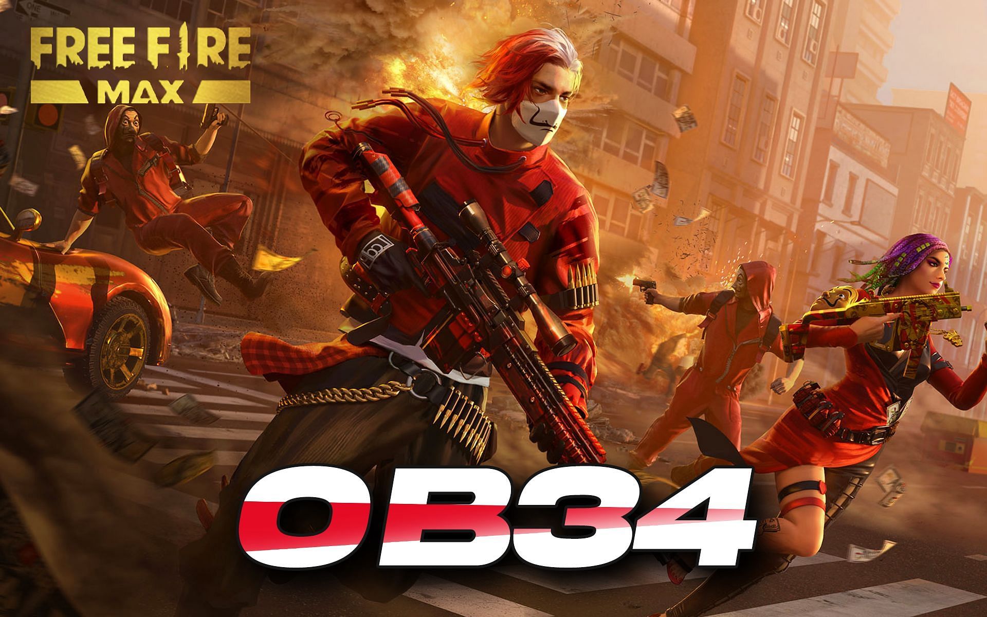 The Free Fire OB34 version will be made available soon (Image via Sportskeeda)