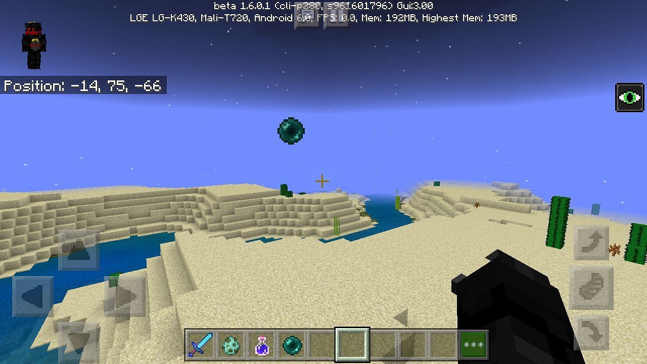 Traveling with pearls (Image via Jira Minecraft)