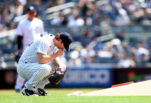 Many baseball fans are unhappy with the season New York Yankees SP Gerrit Cole has put together so far