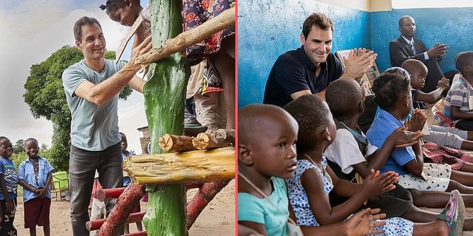 "What I want to do is help, the potential here is incredibly big" - Roger Federer on his visit to Malawi