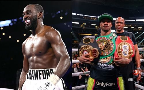 Terence Crawford (left) and Errol Spence Jr. (right)