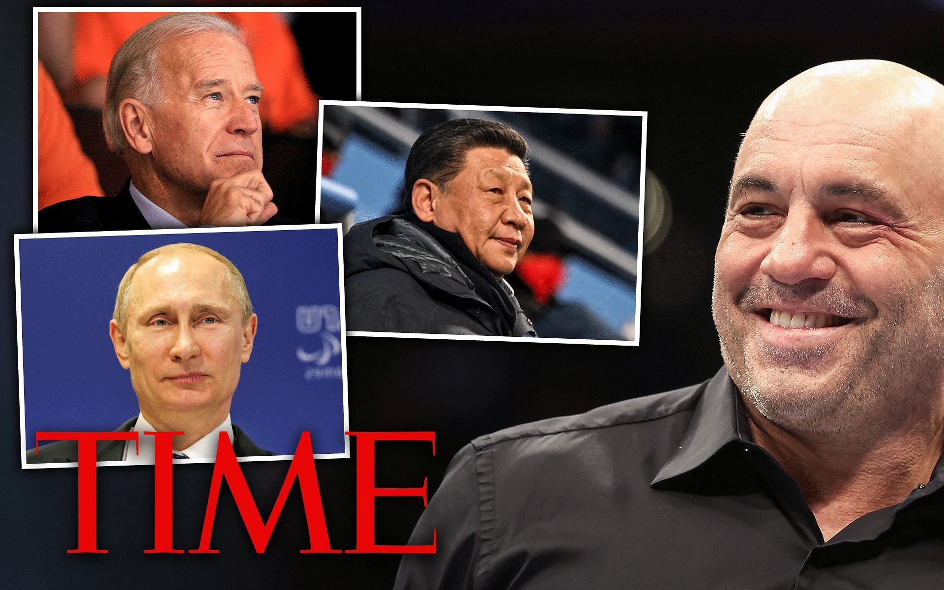 Joe Rogan joins Joe Biden, Vladimir Putin, and Xi Jinping on the TIME 100 list [Photo credit: @time on Instagarm]