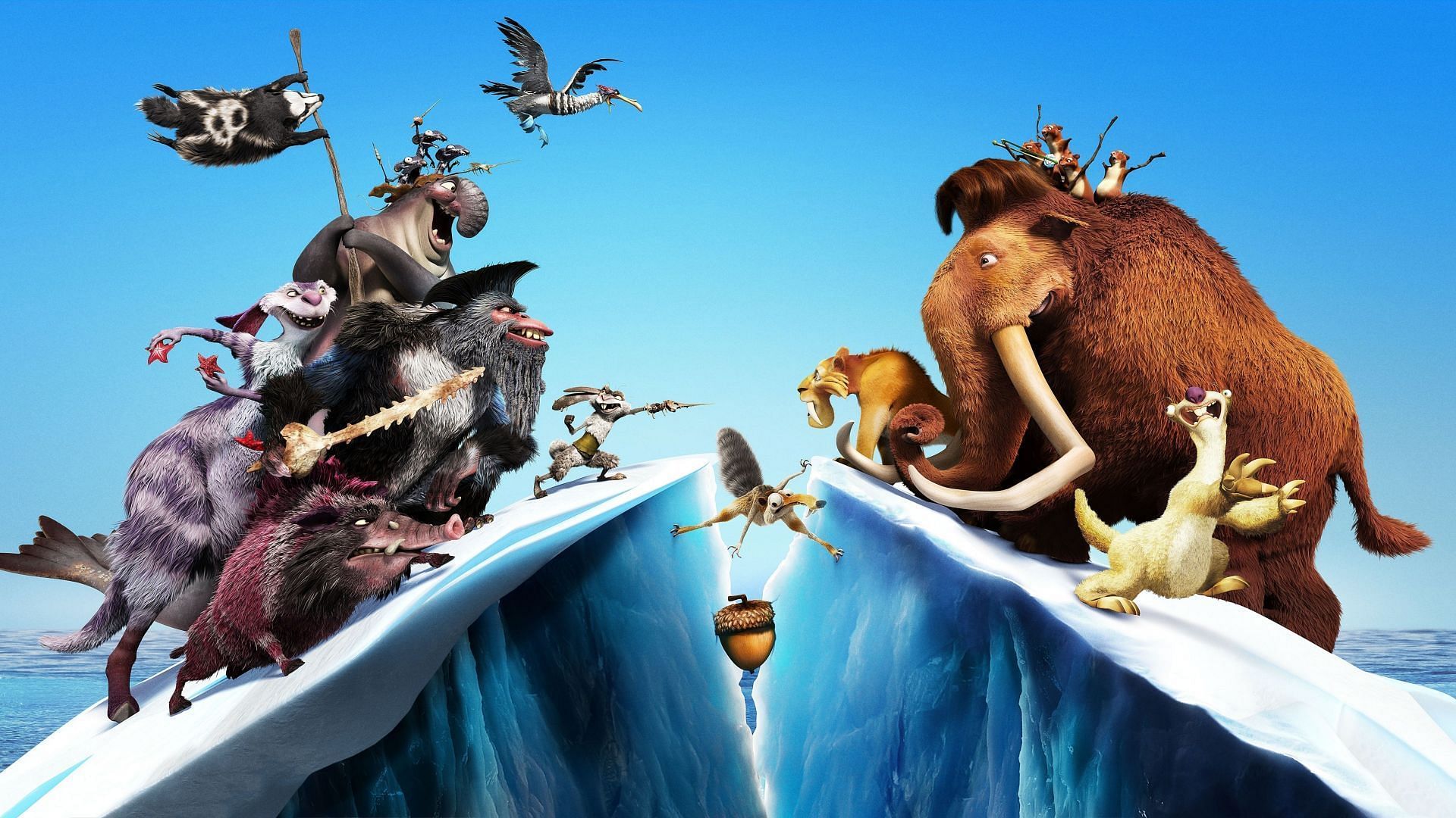 Poster for &#039;Ice Age: Continental Drift&#039; (Image via 20th Century Studios)