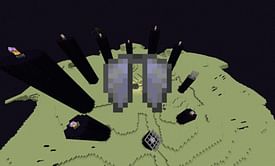 Minecraft Redditor makes narrow escape with first elytra