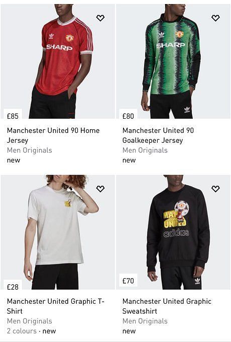 Men's adidas Originals Green Manchester United 90 Goalkeeper
