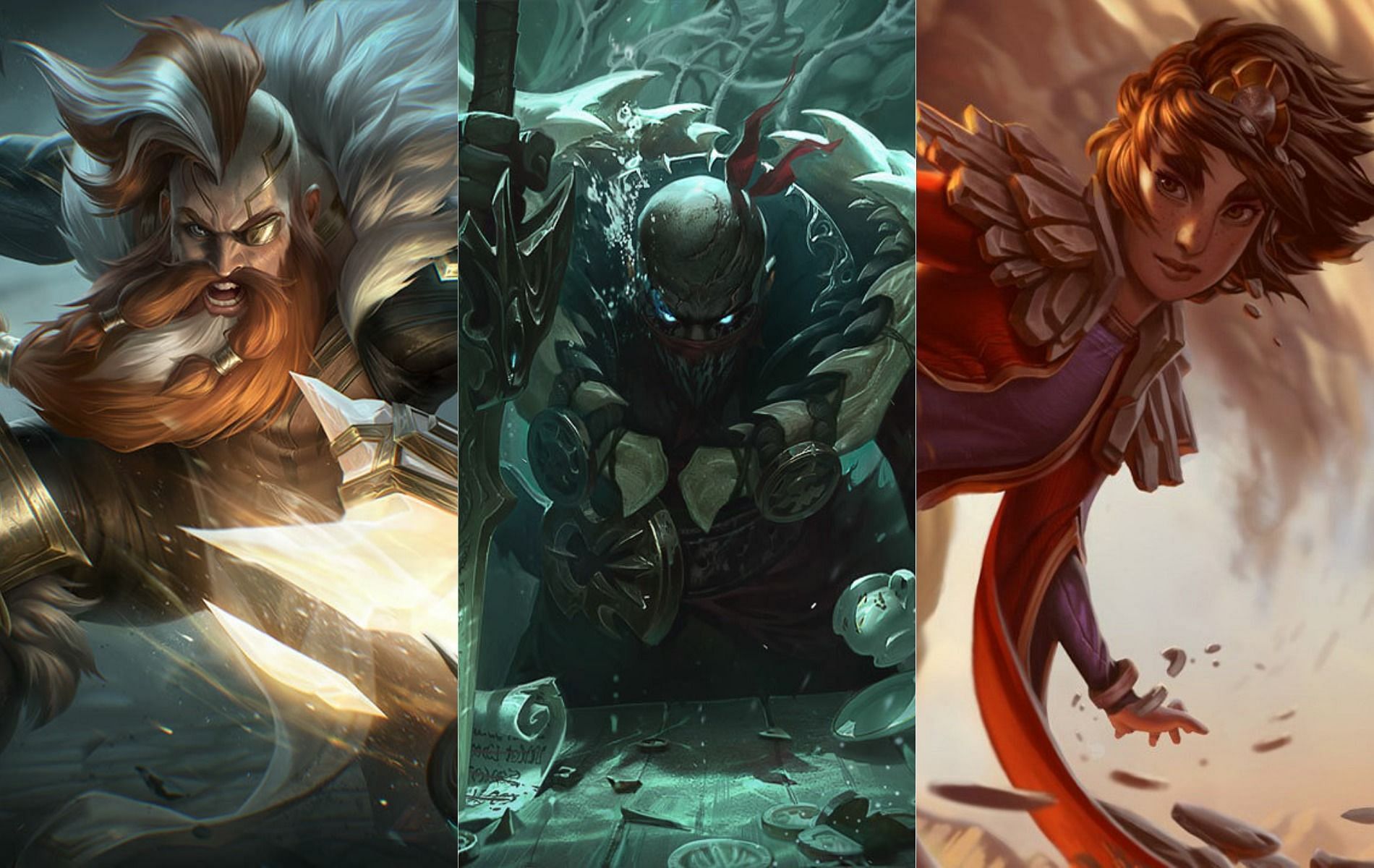 League of Legends patch 12.9 preview brings Olaf and Taliyah mini-rework as well as Pyke mid nerfs (Images via Riot Games)