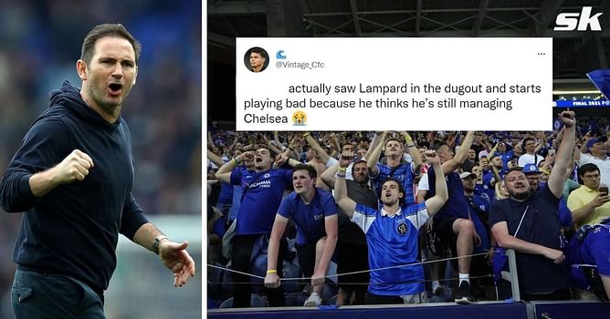 “Saw Lampard in the dugout and starts playing bad” – Chelsea fans slam player for ‘stinker’ of a display during 1-0 loss at Everton