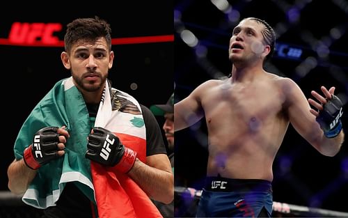 Yair Rodriguez (left); Brian Ortega (right)