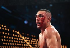 Teofimo Lopez visits the Top Rank office to discuss move to 140 lbs division