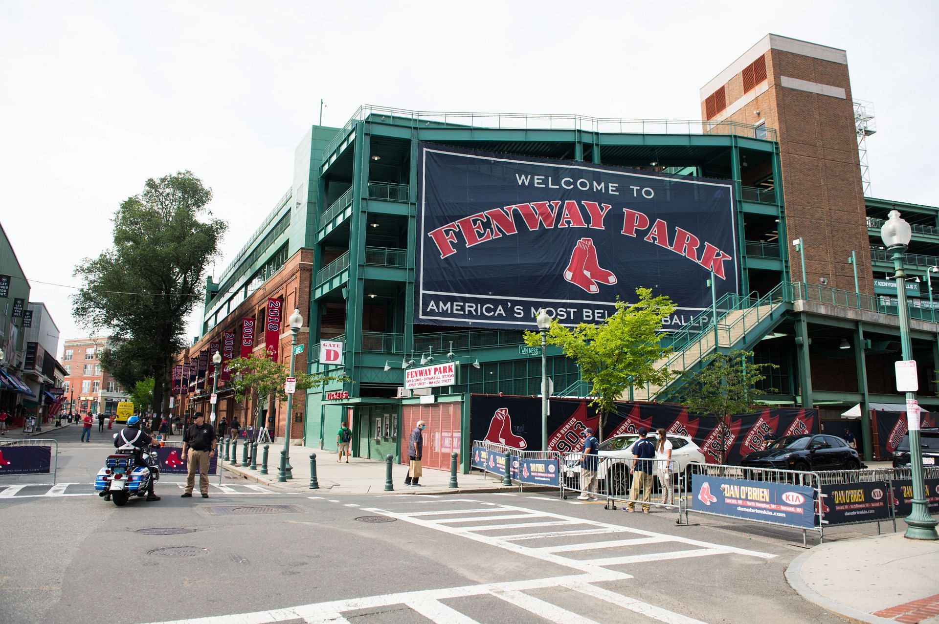 Fenway Park, home of the Boston Red Sox