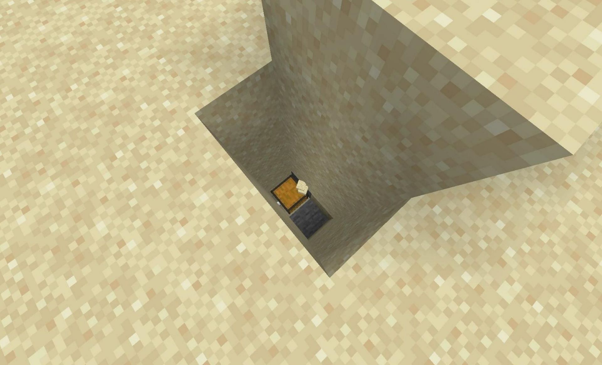 Buried treasure (Image via Minecraft Wiki)