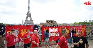50,000 Liverpool fans turn up in Paris as Reds flood French capital ahead of Champions League final against Real Madrid