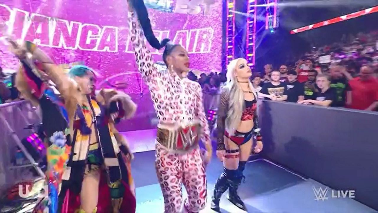 The exact moment Bianca&#039;s braid hit Asuka