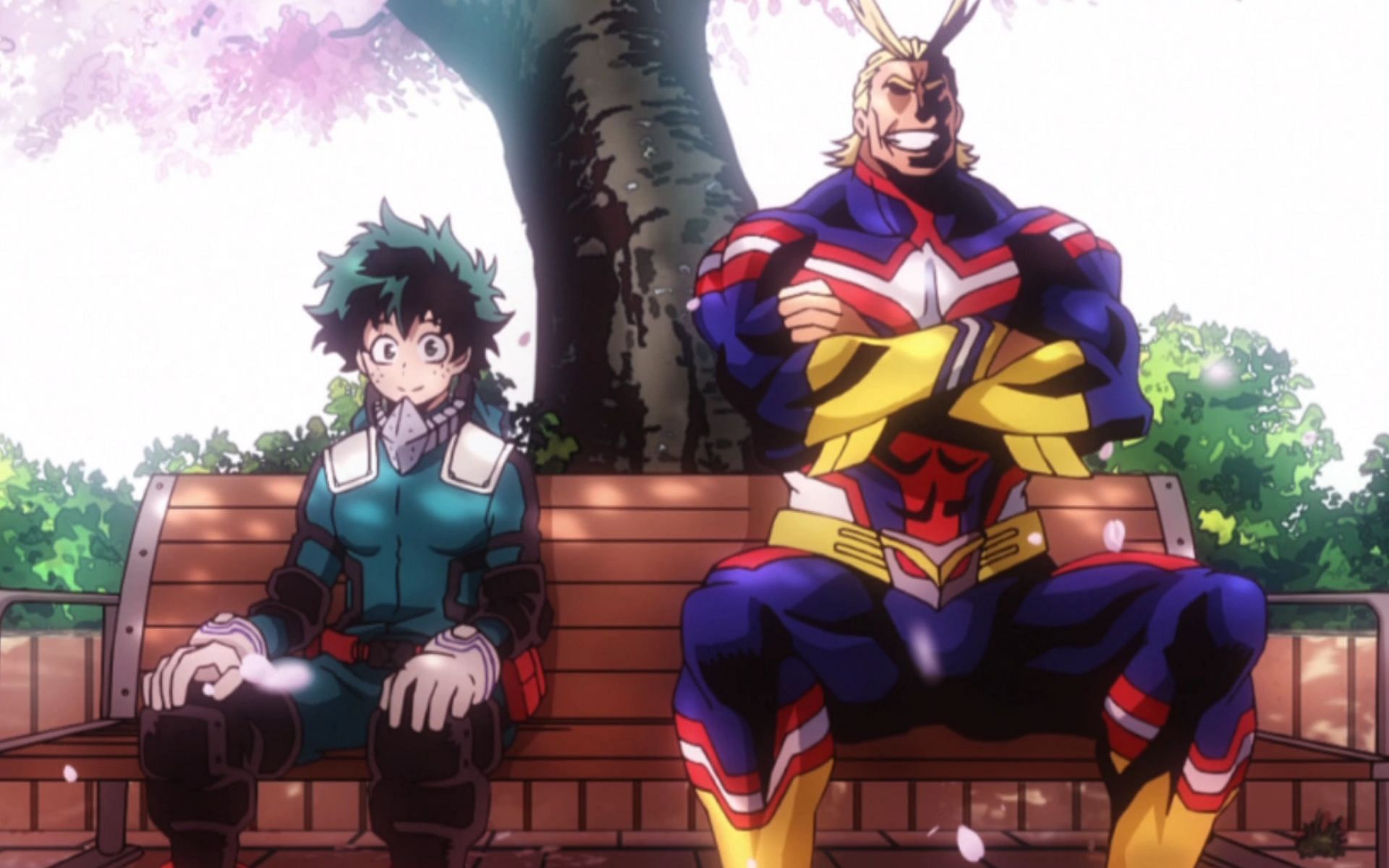 Two characters in My Hero Academia who were born Quirkless (Image via Bones)