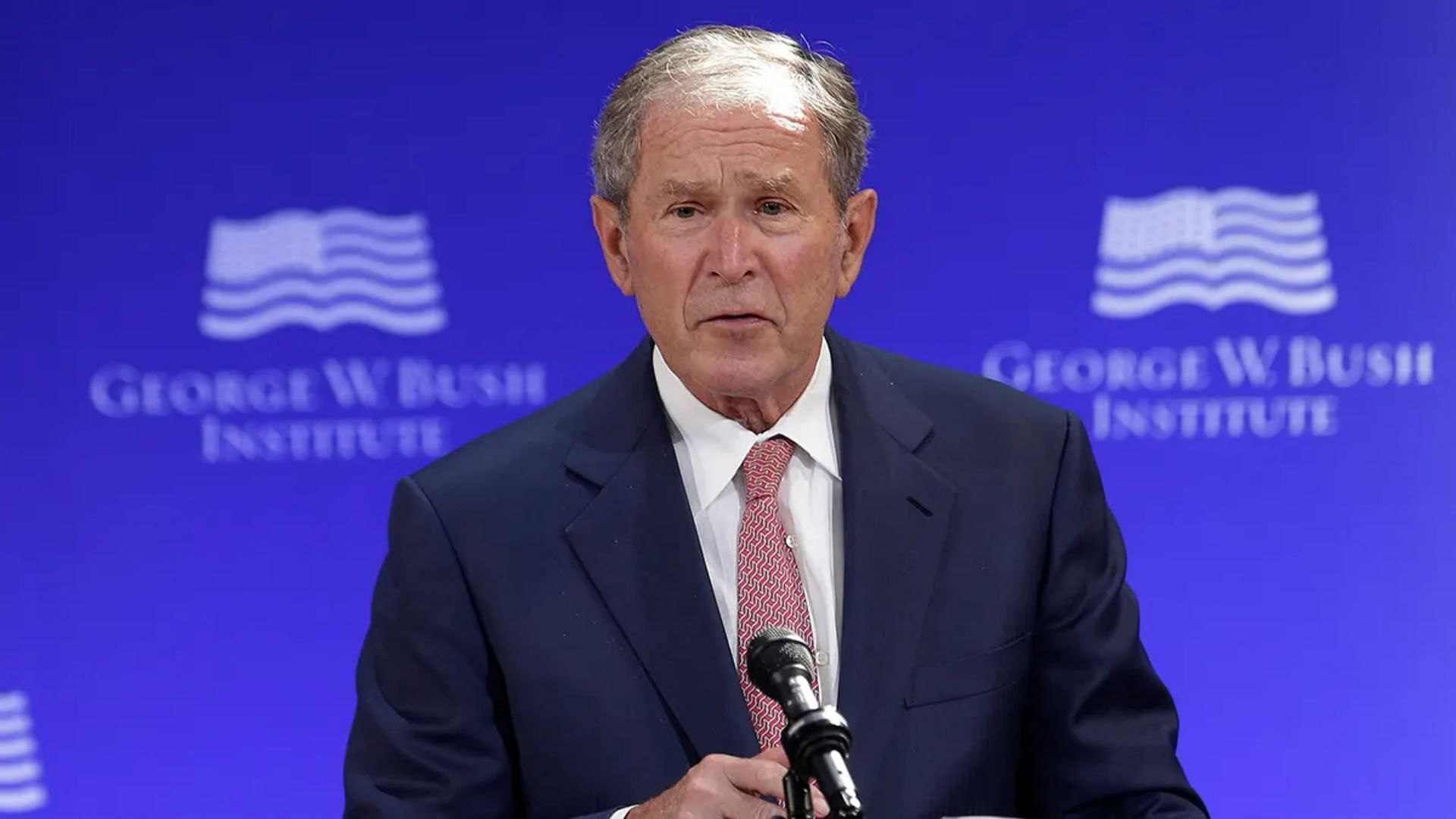 Former US Prez George W. Bush ( Image via Seth Wenig)