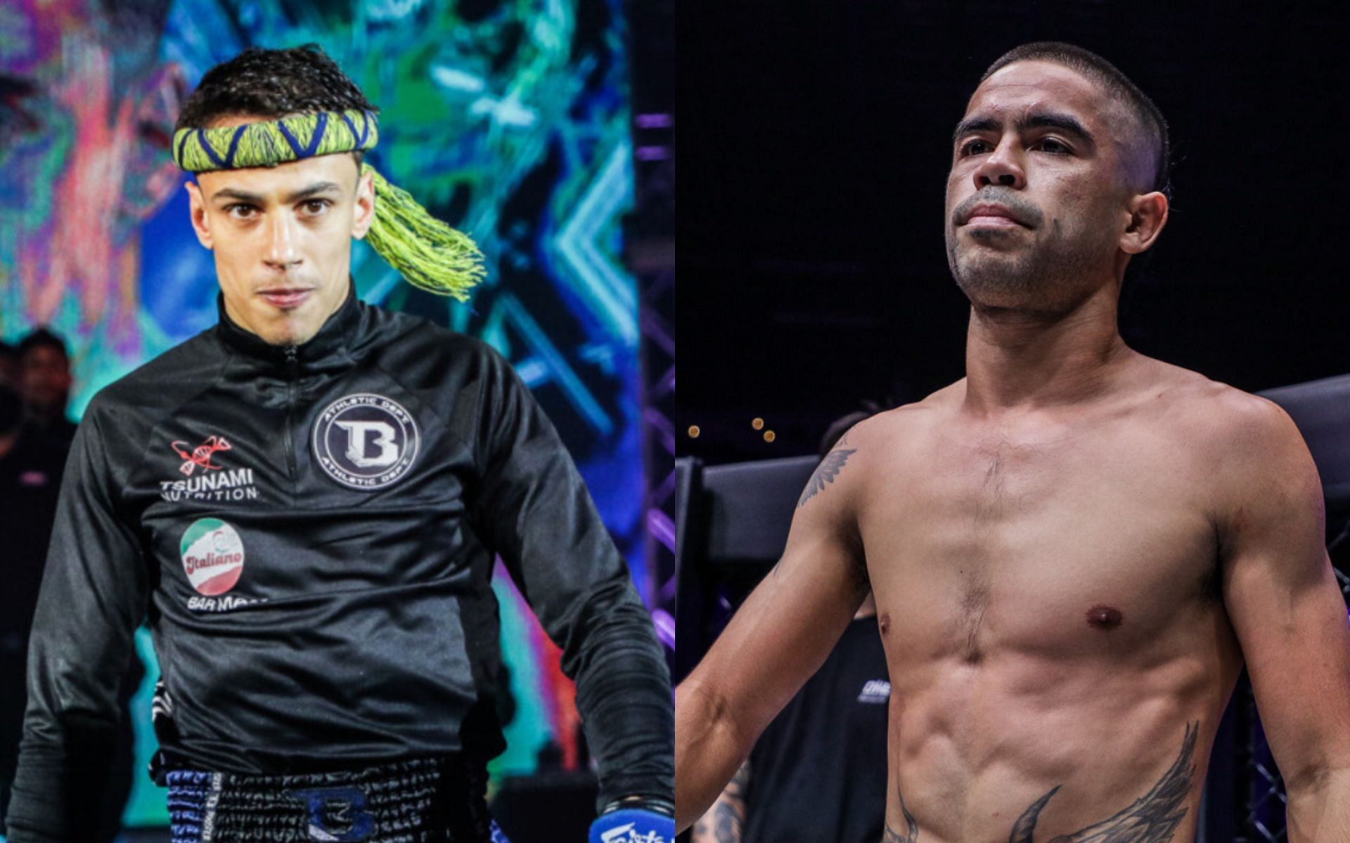 Danial Williams (right) says he was surprised with Joseph Lasiri&#039;s (left) title win at ONE 157. [Photos ONE Championship]