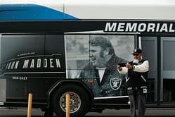 Potential cover art for Madden 23 featuring John Madden spotted in Ohio