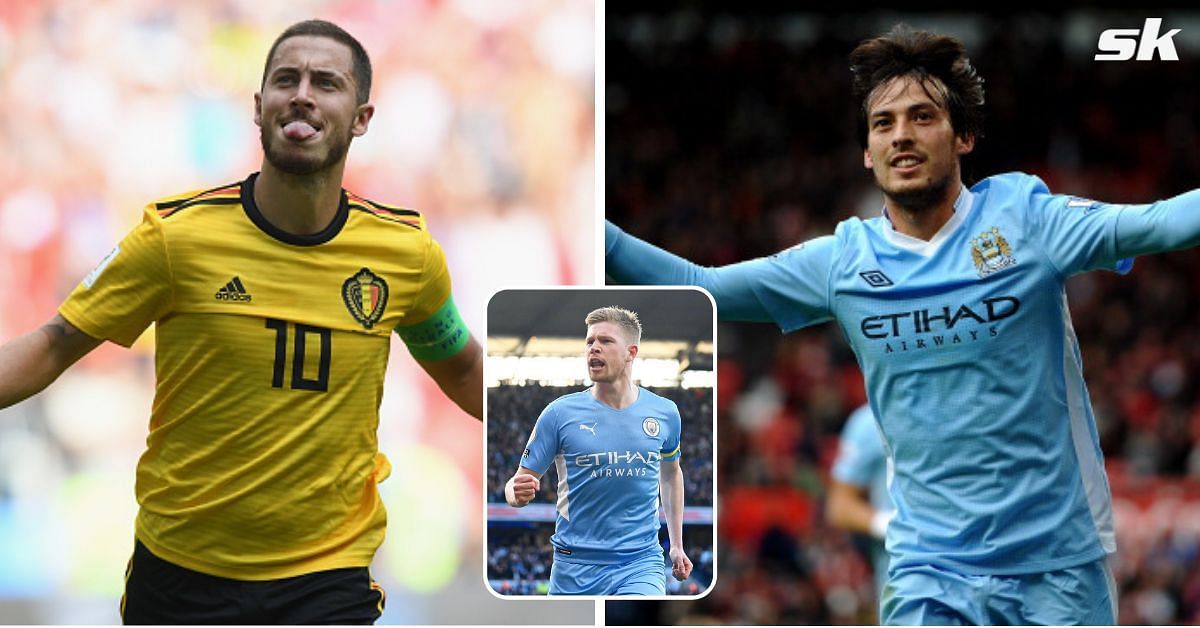 The Man City midfielder has made his pick