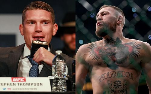 Stephen Thompson (left); Conor McGregor (right)